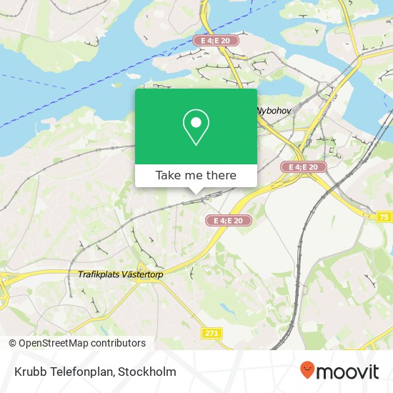 Krubb Telefonplan map