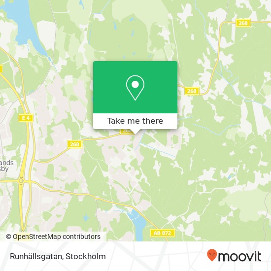 Runhällsgatan map
