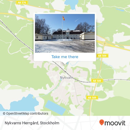 Nykvarns Herrgård map