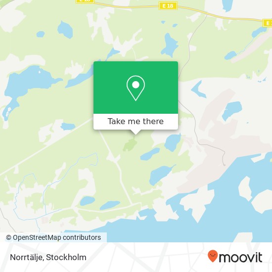 Norrtälje map