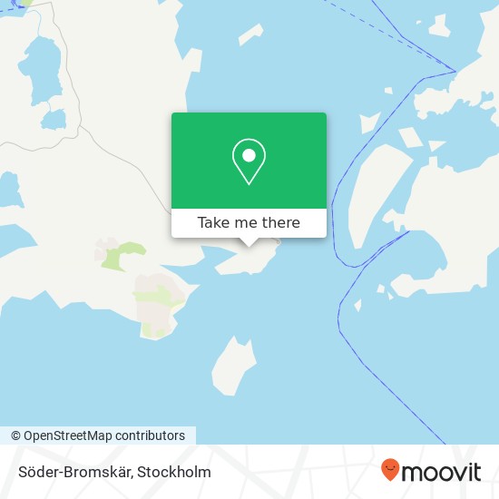 Söder-Bromskär map