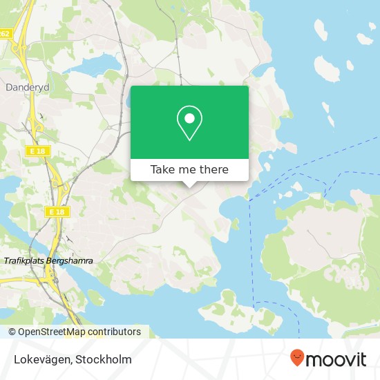 Lokevägen map