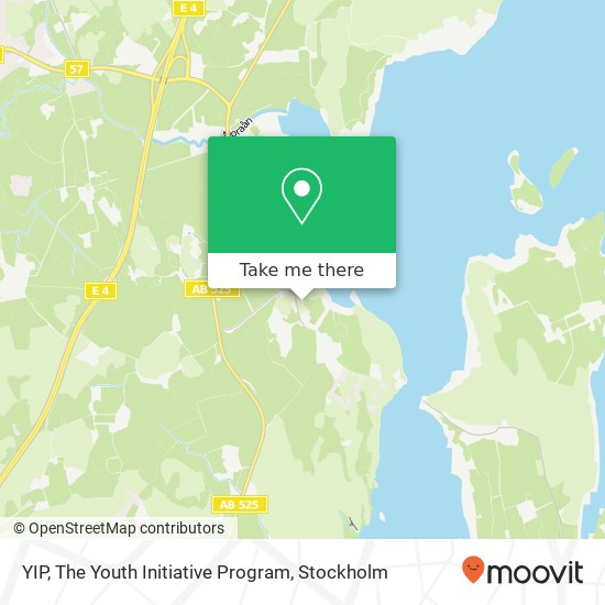 YIP, The Youth Initiative Program map