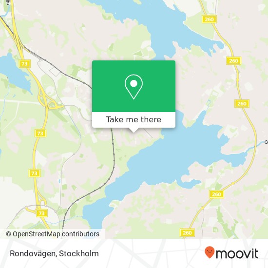 Rondovägen map