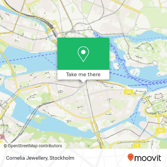 Cornelia Jewellery map