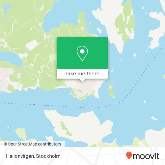 Hallonvägen map