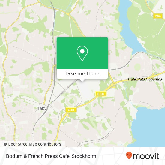 Bodum & French Press Cafe map