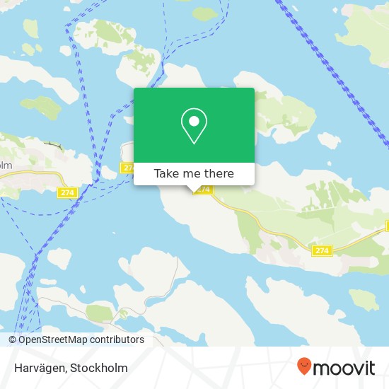 Harvägen map