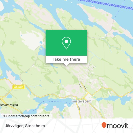 Järvvägen map