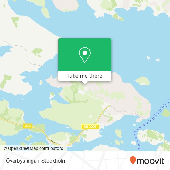 Överbyslingan map