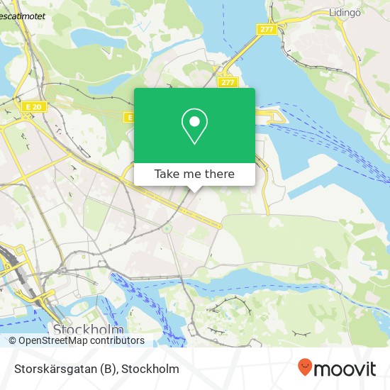 Storskärsgatan (B) map