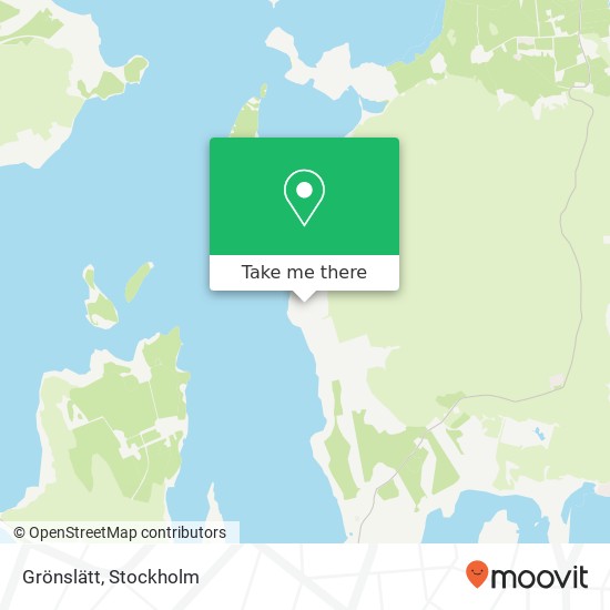 Grönslätt map