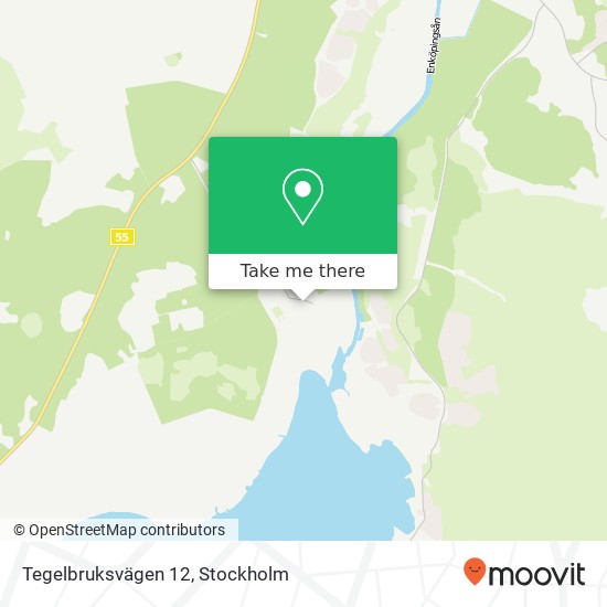 Tegelbruksvägen 12 map