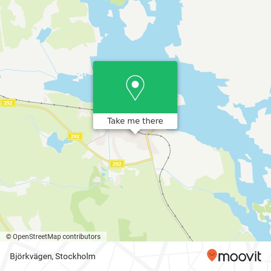 Björkvägen map