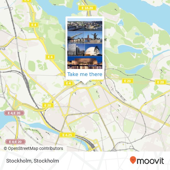 Stockholm map