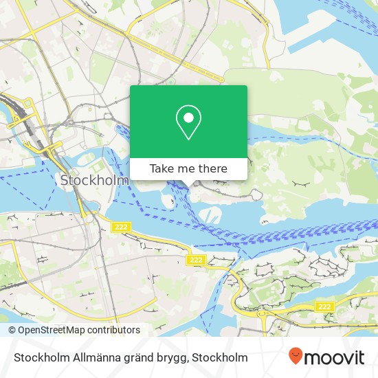 Stockholm Allmänna gränd brygg map