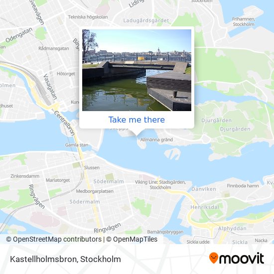 Kastellholmsbron map