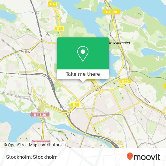 Stockholm map