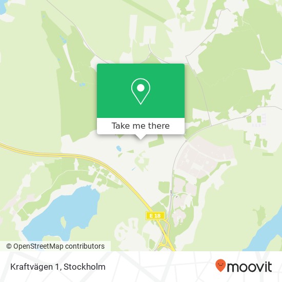 Kraftvägen 1 map