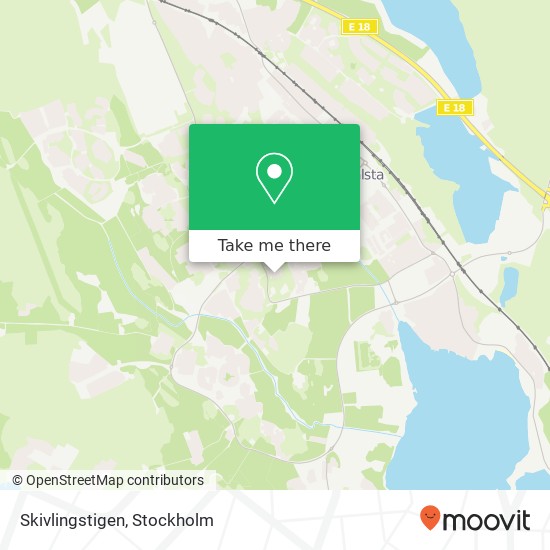 Skivlingstigen map