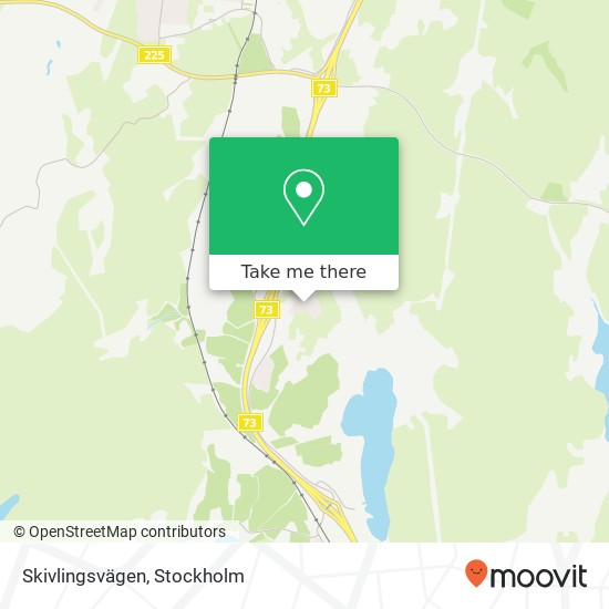 Skivlingsvägen map