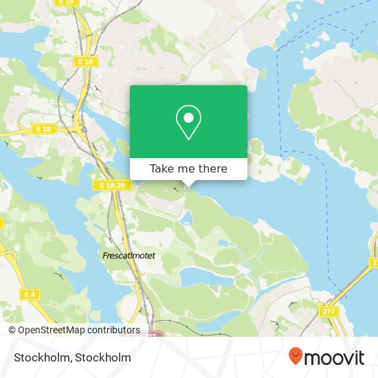 Stockholm map