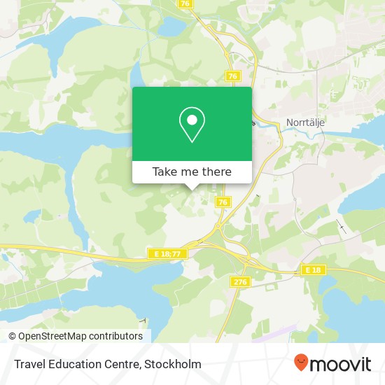 Travel Education Centre map
