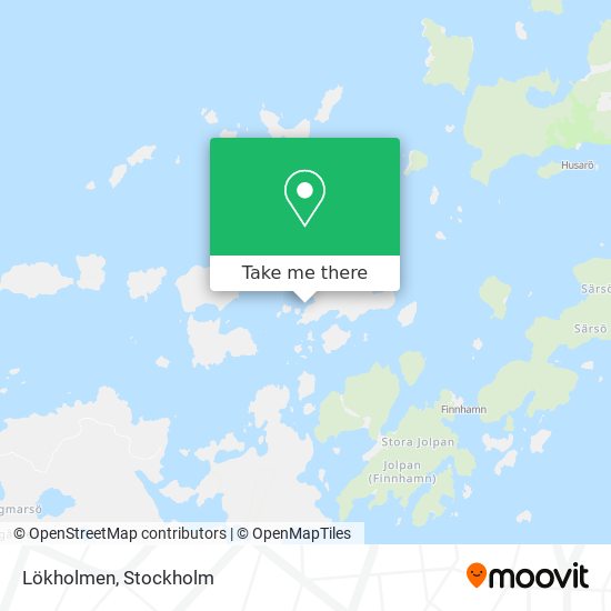 Lökholmen map