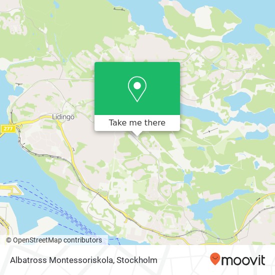 Albatross Montessoriskola map