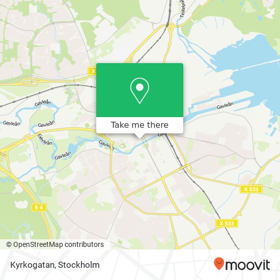 Kyrkogatan map