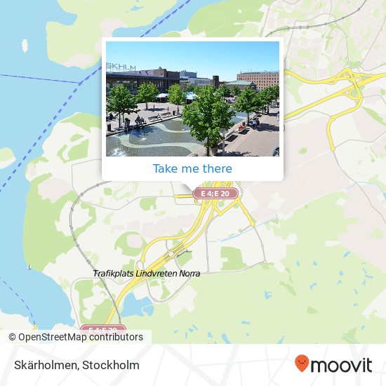 Skärholmen map