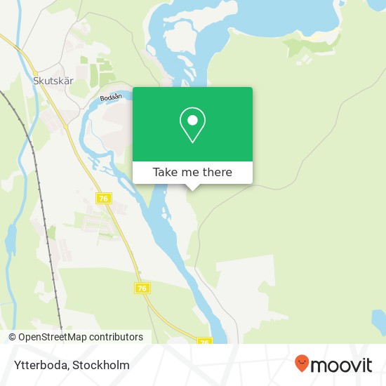 Ytterboda map