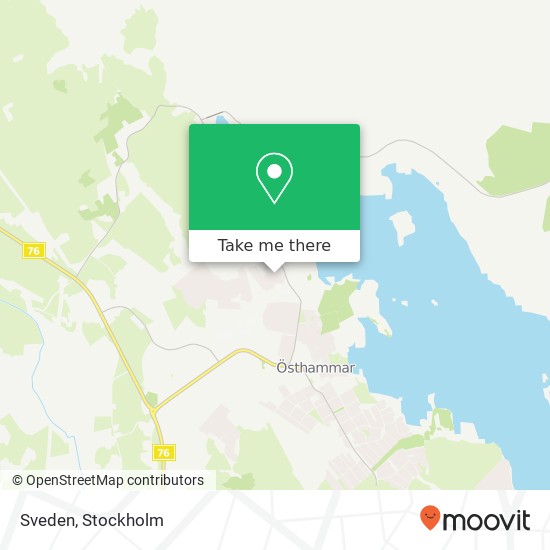 Sveden map