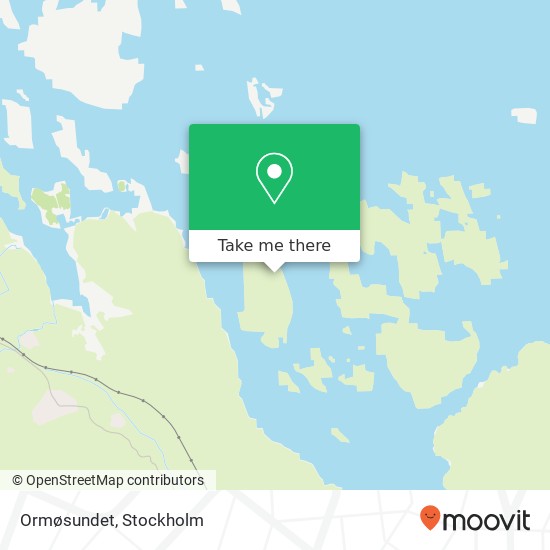 Ormøsundet map