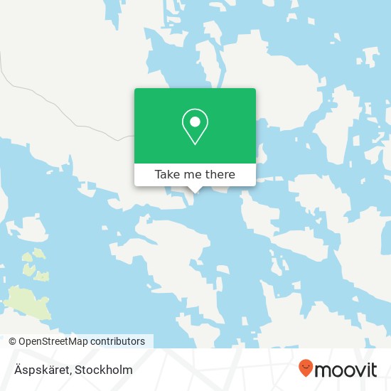 Äspskäret map