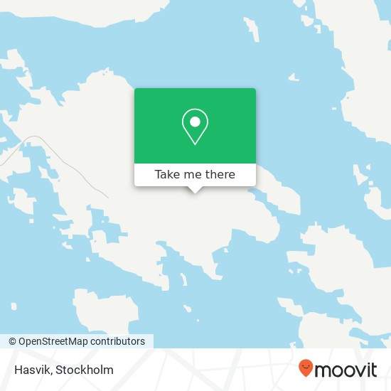 Hasvik map