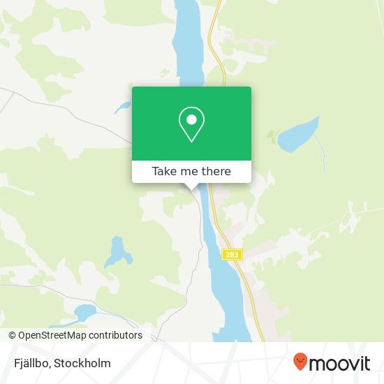 Fjällbo map