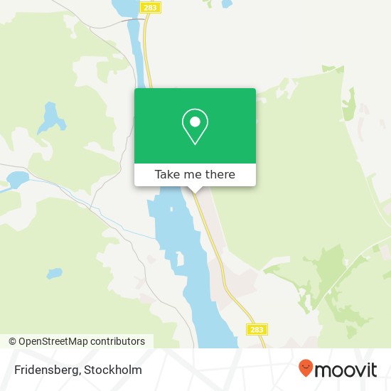 Fridensberg map