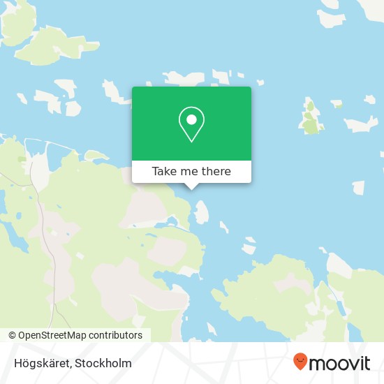 Högskäret map