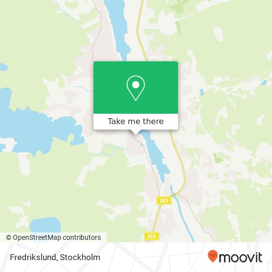Fredrikslund map