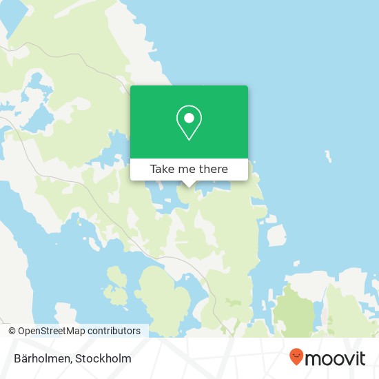 Bärholmen map