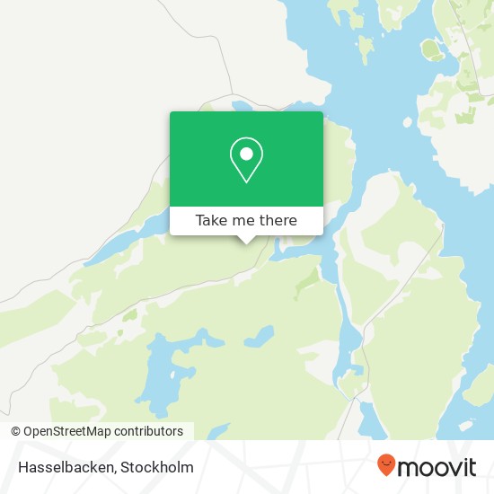 Hasselbacken map