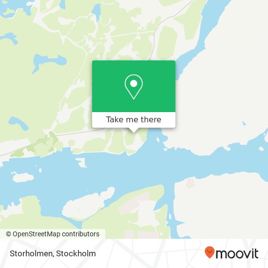 Storholmen map