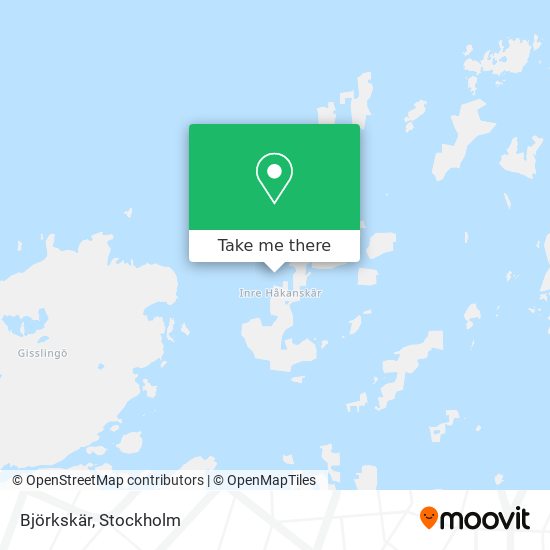 Björkskär map