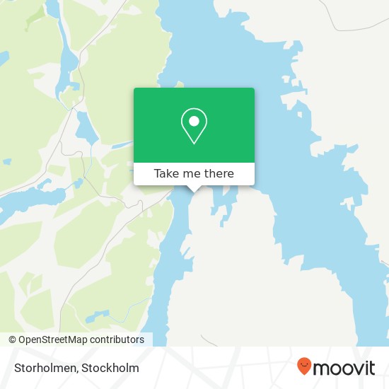 Storholmen map