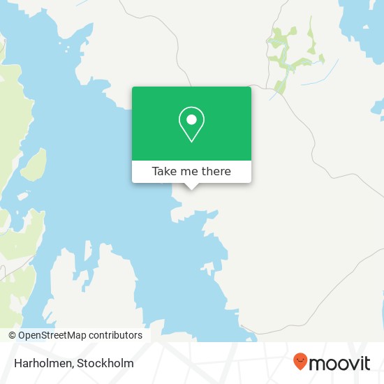 Harholmen map