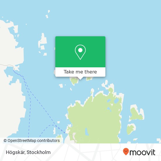 Högskär map