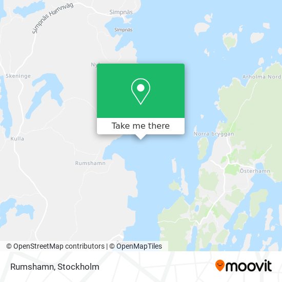 Rumshamn map