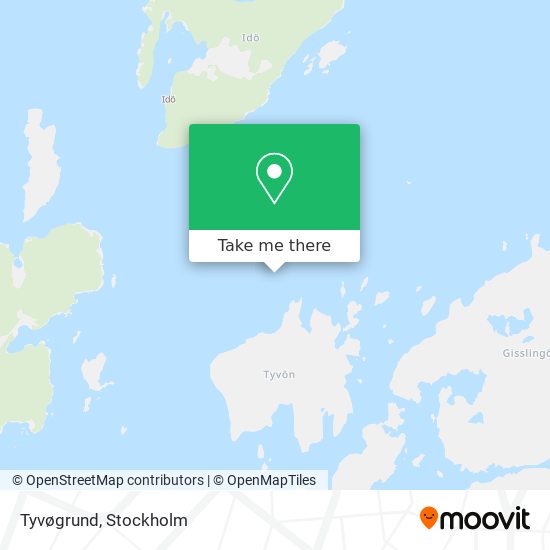 Tyvøgrund map