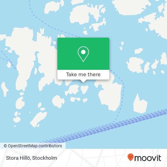 Stora Hillö map